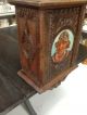 Antique Primitive Folk Art Hancarved Wood Box With Insideshelves Very Nicedetail Primitives photo 1