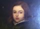 A 1700 Painting,  Circle Of A.  Van Dyck,  A Boys Head,  Rome Other photo 1