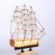 11.  8” Wooden Handcrafted Model Ship Marine Beach Home Nautical Decor Sailboat D Model Ships photo 4
