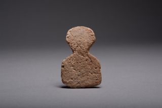 Ancient Anatolian Bronze Age Marble Idol - 2800 Bc photo