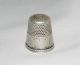 Antique Sterling Silver Ketcham & Mcdougall Lily Of The Valley Thimble C1900s Thimbles photo 2