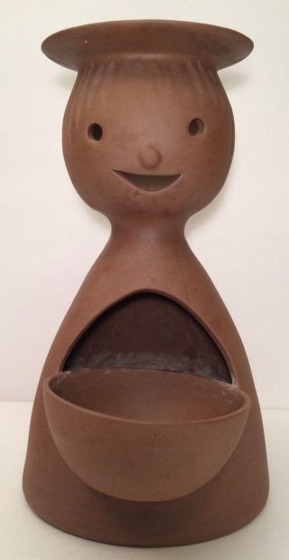 Mid - Century Danish Modern Ireen Keramiks (?) Huge Figural Terra Cotta Planter photo