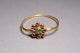 Post Medieval Gold,  Sapphire & Emerald Cluster Finger Ring - 17th Century Other photo 1