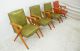 Set Of 4 Mid - Century Thonet Arm Chairs,  Vintage 1940 1420 1900-1950 photo 1