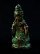 Ancient Thai Siam Kubera Statue Sculpture Hindu Deity Buddha Lord Of Wealth Amulets photo 3