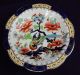 Gorgeous Antique Tree Of Life W/pheasant Compote English Semi - Porcelain? Platters & Trays photo 1