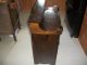 1950 ' S Rustic Primitive Antique Walnut Dry Sink / Wash Stand And Cabinet Other photo 3