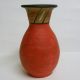 Mid Century Hand Painted Roman Design Vase Made In Italy Mid-Century Modernism photo 4