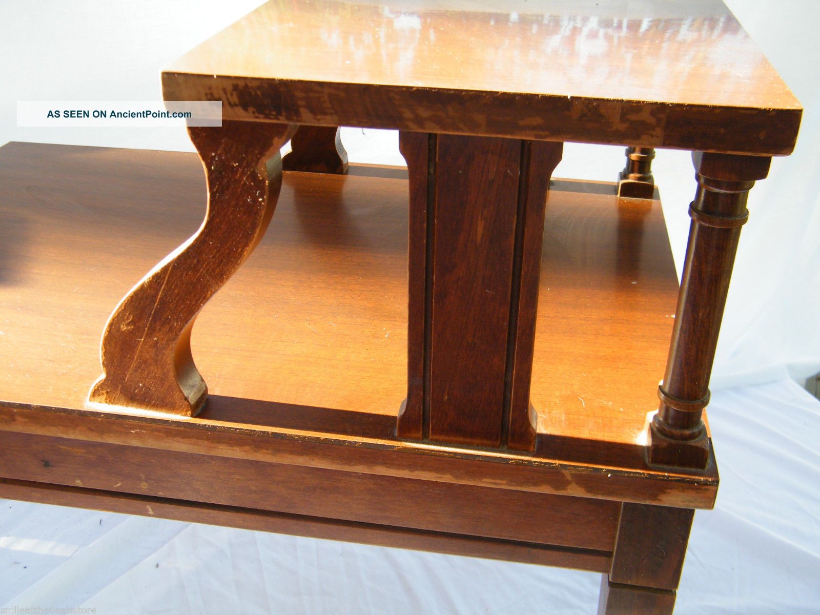 Antique Vintage 1950 S Mid Century Modern Mersman Gany 2 Tier Antique Vintage 1950 S Mid Century Modern Mersman Gany 2 Tier End Table 7640