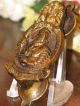 Rare Australian Brass Door Knocker Wallace Armorial1900 ' S Complet Door Bells & Knockers photo 6