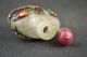 China Handwork Old Coloured Glaze Carving Bird Tree Relievo Noble Snuff Bottle Snuff Bottles photo 4