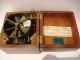 Vintage Air Flow Speed Meter & Wooden Box Ww1 John Trotter Other photo 5