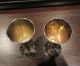 1893 Antique Set Of 2 Imperial Russian 84 Silver Niello Cup Goblet Cordial Russia photo 1