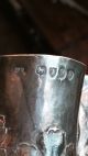 Antique 19th Century Solid Silver Chalic By Thomas Glaser London 1894 Cup Trophy Other photo 9