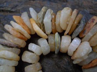 Ancient Excavated Quartz Beads 2000 To 6000 Years Bc Sub Saharan Africa photo