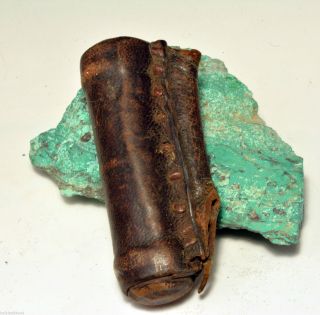 Antique Kitabe Old Ethiopian Magic Scroll Christianity Protective Amulet photo
