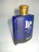 Decorative Shape Vintage Blue Glass Perfume Bottle,  Collectible.  G14 - 27 Perfume Bottles photo 3