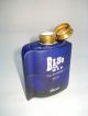 Decorative Shape Vintage Blue Glass Perfume Bottle,  Collectible.  G14 - 27 Perfume Bottles photo 4