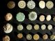 Scarce Set Of 69 Old Buttons Roman photo 1