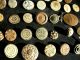 Scarce Set Of 69 Old Buttons Roman photo 7
