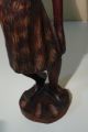 Old Rare Wood.  Large Statue African Woman.  Handmade. Sculptures & Statues photo 9