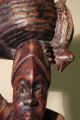 Old Rare Wood.  Large Statue African Woman.  Handmade. Sculptures & Statues photo 10
