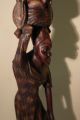 Old Rare Wood.  Large Statue African Woman.  Handmade. Sculptures & Statues photo 6
