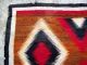 Antique Navajo Rug Interesting Bold Designs And Colors Size 4 ' 8 