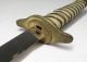 B592: Samurai Katana,  Real Japanese Military Short Sword,  Saber,  Dagger Tanken Katana photo 2