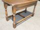 Vintage Solid Wood Piano Bench Stool Vintage Mid Century Post-1950 photo 8
