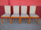 Set Of 4 Vintage Skovby Danish Teak Dining Chairs Made In Denmark Post-1950 photo 1