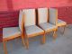 Set Of 4 Vintage Skovby Danish Teak Dining Chairs Made In Denmark Post-1950 photo 4