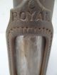 Antique Old Metal Mica Front Window Royal Usa Stove Chimney Part Hardware Stoves photo 8