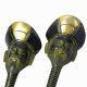 Human Design Door Handle Ethnic Handcraved Green Figurine Brass Metal Indian Art Door Knobs & Handles photo 2
