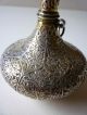 Fine 19th Century Indo Persian Mughal Chased Silver Gilt Miniature Vase H.  10.  7cm India photo 4