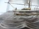 Finest Signed Japanese Two Masted Sterling Silver 960 Model Ship By Seki Japan Other photo 3