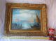New York Artist George Henry Bogert 1864 1944 Silvery Morning Venice Painting Fs Other photo 11