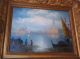 New York Artist George Henry Bogert 1864 1944 Silvery Morning Venice Painting Fs Other photo 5