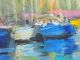 Listed American Artist Oil Painting Of French Riviera Sargent Interest Other photo 9