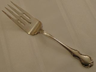 Towle Sterling Silver French Provincial Meat Serving Fork - Post 1948 photo