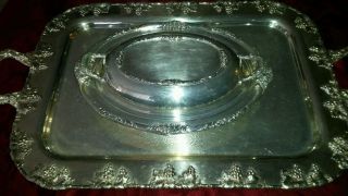 Silver Serving Tray photo