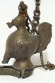 Antique Brass/bronze Hanging Bird Oil Fragrance Censer Islamic Persian Hindu Middle East photo 4