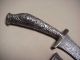 Fine Silver Malay Indonesia Pedang Keris Sword Knife Pamor Damascus D.  E.  Kriss Pacific Islands & Oceania photo 2