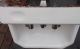 Vintage Cast Iron And Porcelain Sink,  Chrome Legs,  American Standard,  Baltimore Plumbing photo 8
