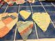 4 Primitive Hearts Vintage Cutter Quilts Various Sizes,  Colors,  Small Crafts Primitives photo 3