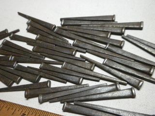 Antique Square Head Cut Cold Hardened Blue Steel Nails 2 1/4 