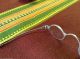 Antique Silver Spectacles Joseph Willmore Birmingham 1831 & Painted Treen Case Other photo 6