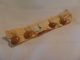 Antique Celluloid Bakelite Caramel Butterscotch Set 5 Button 5/8 