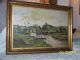 Frederick Matzow (1861 - 1938) Listed Artist Antique Oil On Artist Board Other photo 10