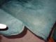 Matching 2 Mcm Ekornes Stressless Chairs & Ottomans - Forest Green Suede Mid-Century Modernism photo 7